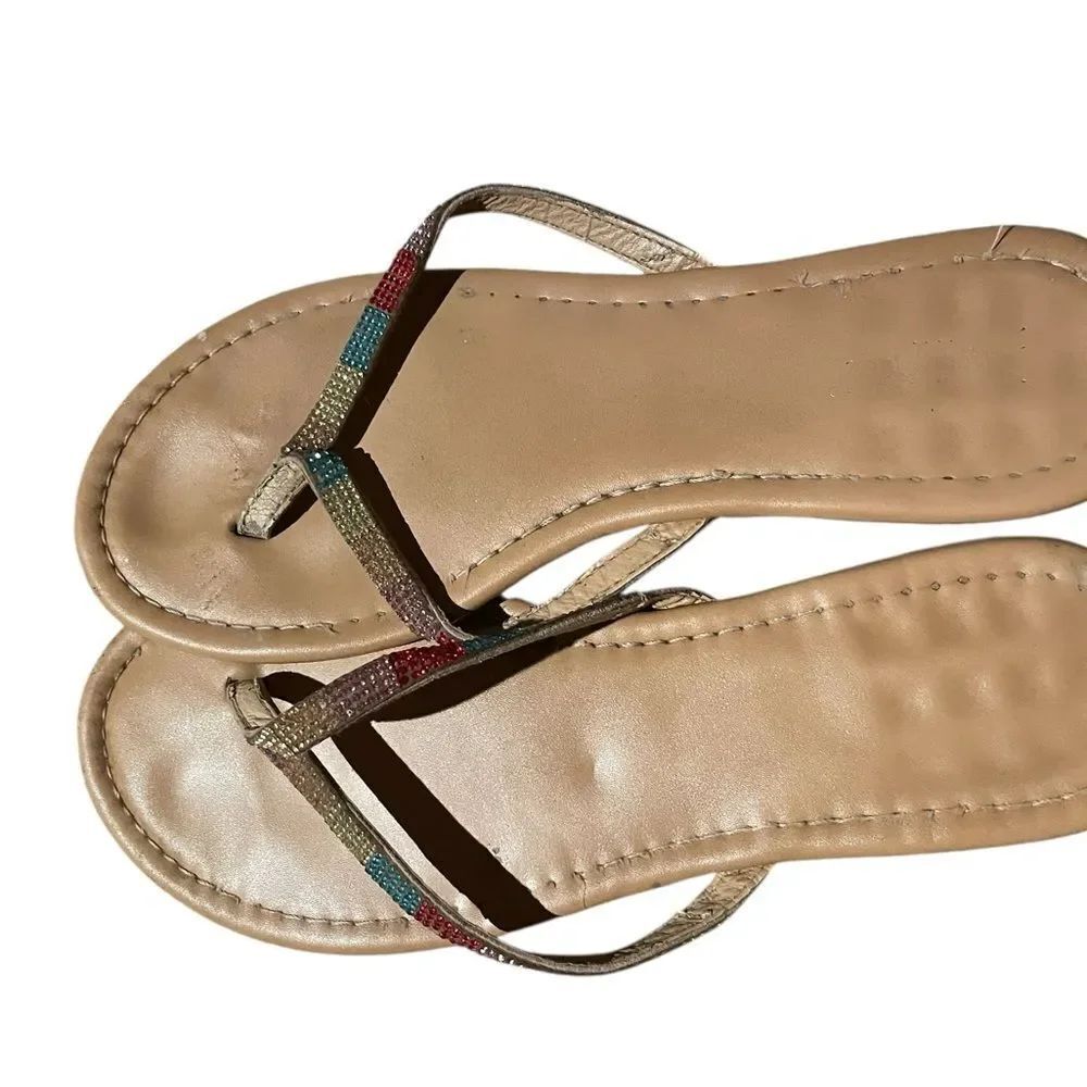 Kim rogers size 9 Elegant Multicolor Sandals great look see pics